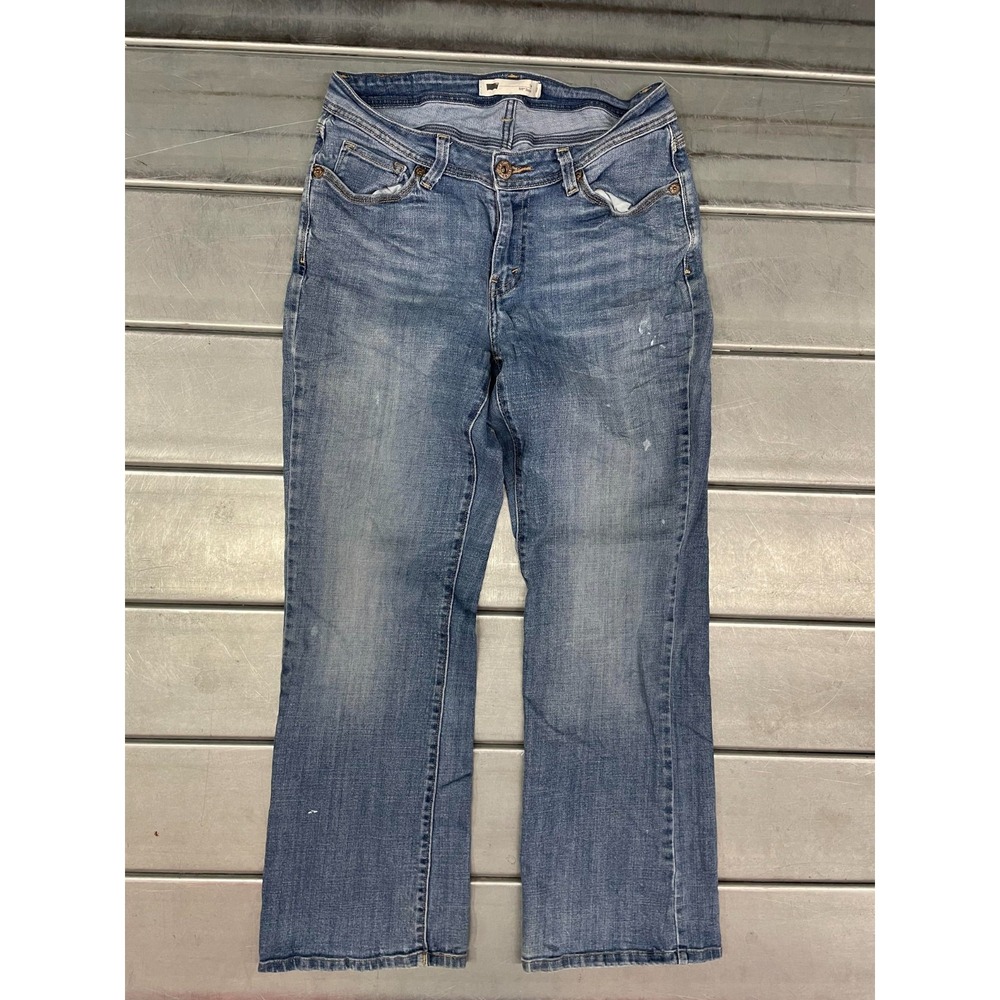 Levis 529 Jeans Womens Size 10 29X29 Blue Medium Wash‎ Denim Bootcut Curvy